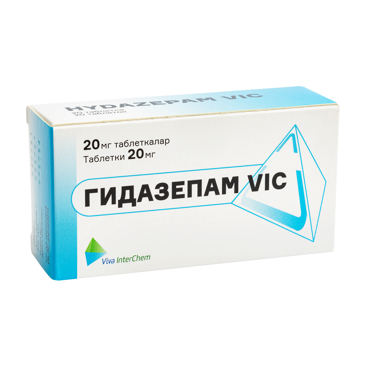 Гидазепам Vic 20мг тб №20