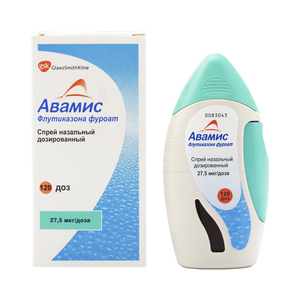 Авамис 27,5мкг назальный спрей 120доз