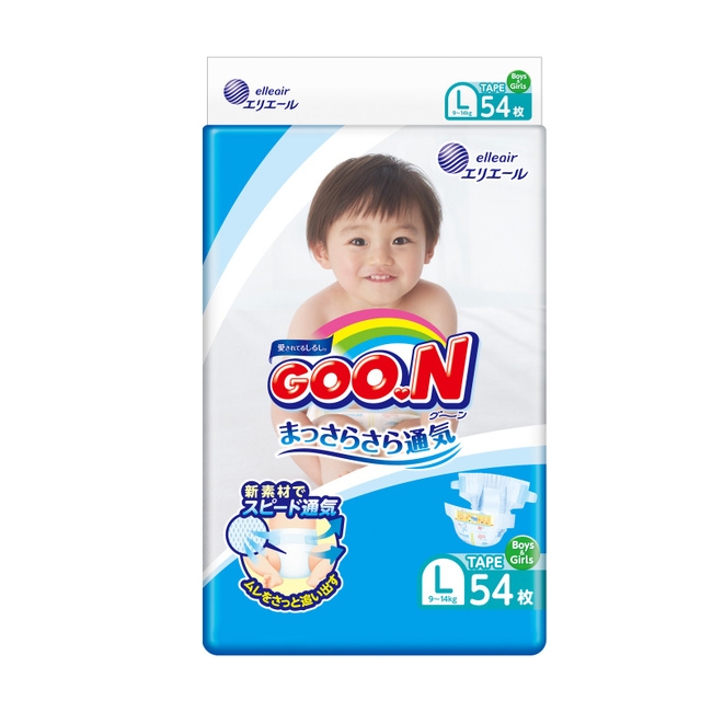 Подгузники Goo.N L (9-14кг) №1 (54)