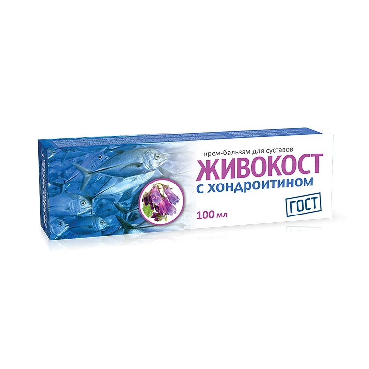 Живокост с хондроитином крем-бальзам для суставов 100мл