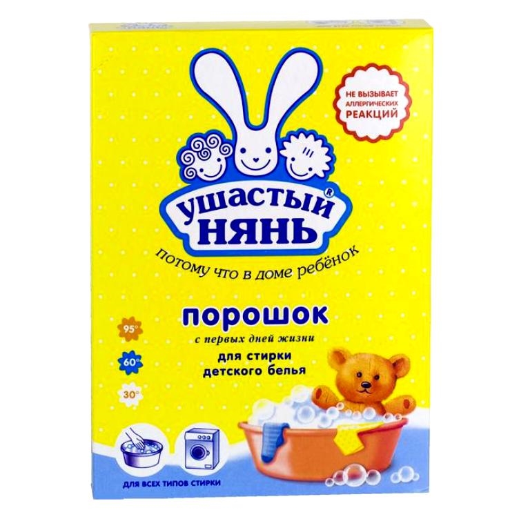 Порошок стиральный Ушастый нянь детский 400г
