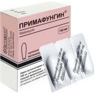 Примафунгин 100мг суппозитории №3