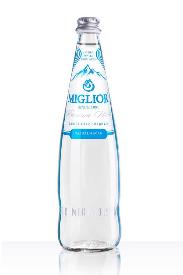 Вода MIGLIOR без газа 0,75л стекло