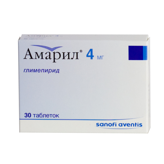 Амарил 4мг тб №30