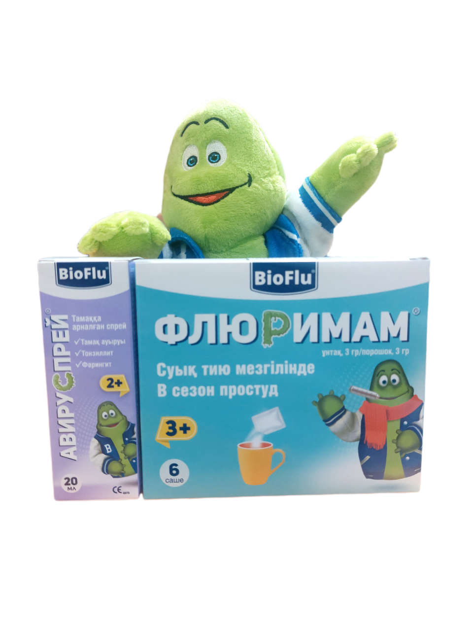 Авируспрей Спрей для горла фл 20мл+Флюримам 3г саше №6 (Акция)