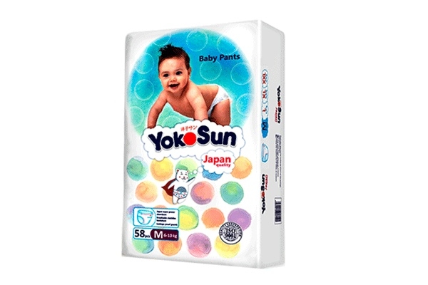 Трусики YokoSun  детские (6-10кг) М №1 (58)