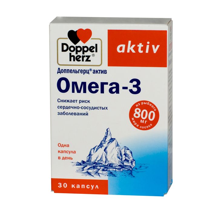 Доппельгерц Актив Омега-3 кпс №30