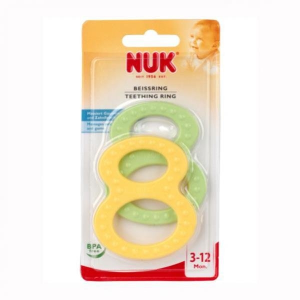 Кольцо зубное NUK Восьмерка №2 10256227