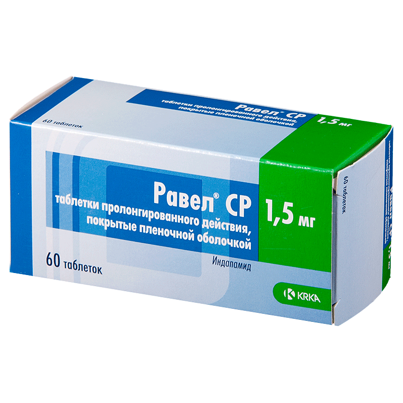 Равел СР 1,5мг тб №60
