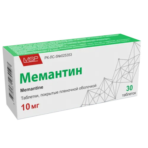 Мемантин 10мг тб №30