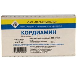 Кордиамин 25%-2мл амп №10