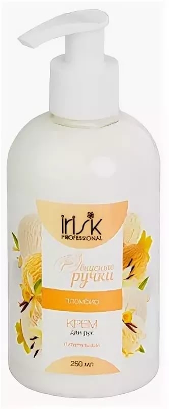 IRISK Вкусные ручки крем для рук питательный Пломбир 250мл