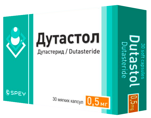 Дутастол 0,5мг капс №30
