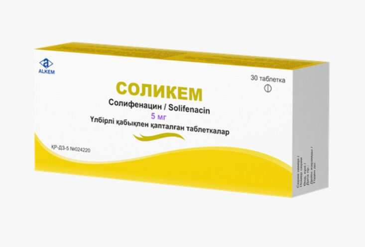Соликем 5мг тб №30