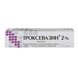 Троксевазин 2% гель 40г (Акция)