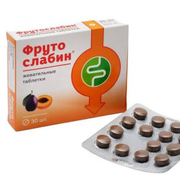 Фрутослабин жев.тб. №30