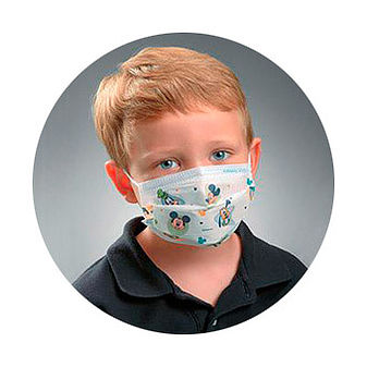 Маска детская процедурная Дисней Childs Face Mask N1