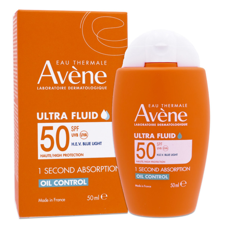 Авен Sun Флюид матирующий солнцезащитный SPF 50+ 50мл