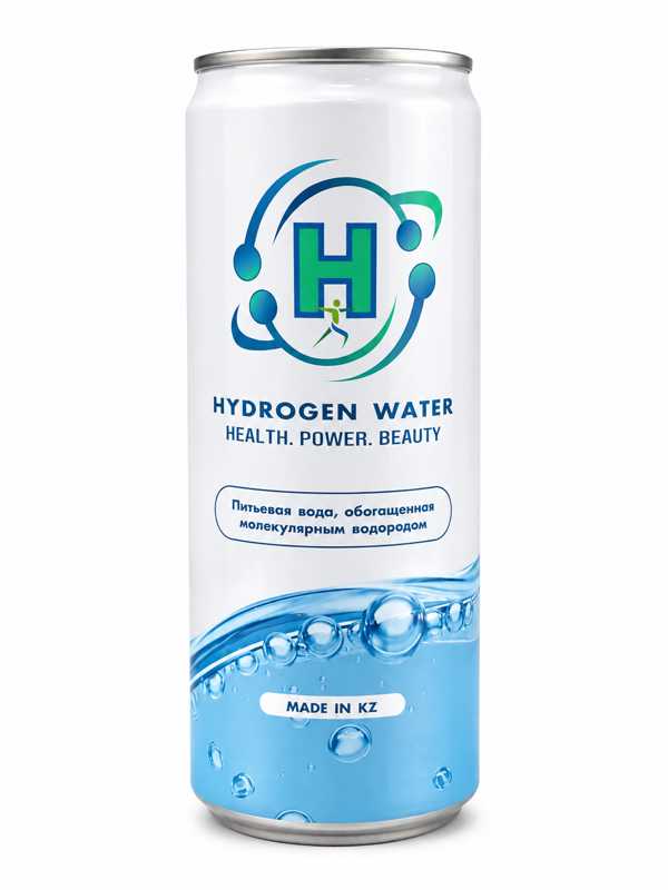 Вода Питьевая  Hydrogen Water обогащенная молекулярным водородом негазированная 330мл