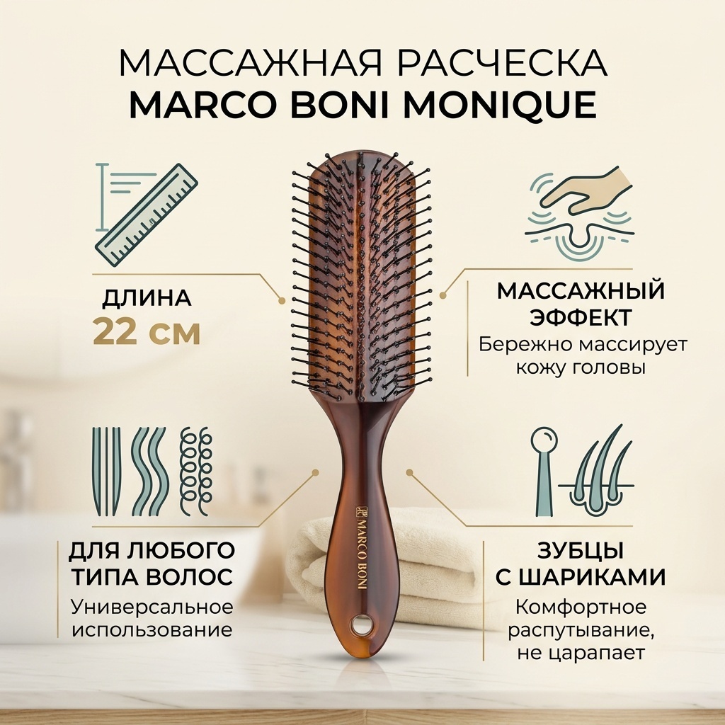 Marco Boni Расческа для волос  MONIQUE