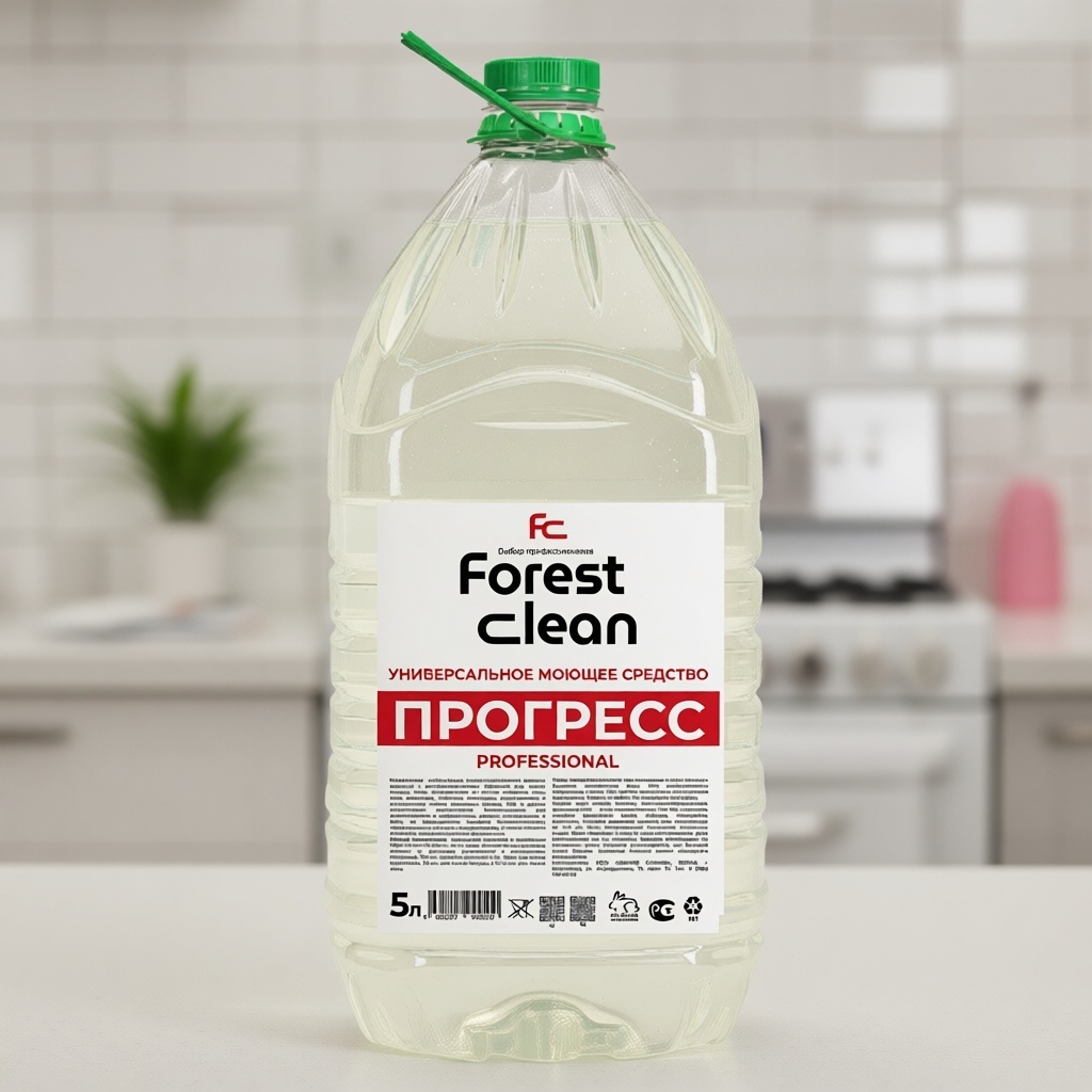 Forest clean Средство моющееe универсальное "Прогресс"  5 л ПЭТ — фото 2
