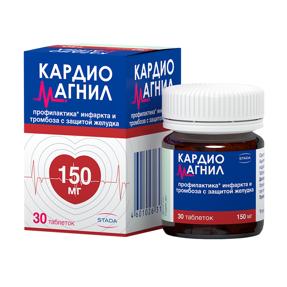 Кардиомагнил 150мг тб №30