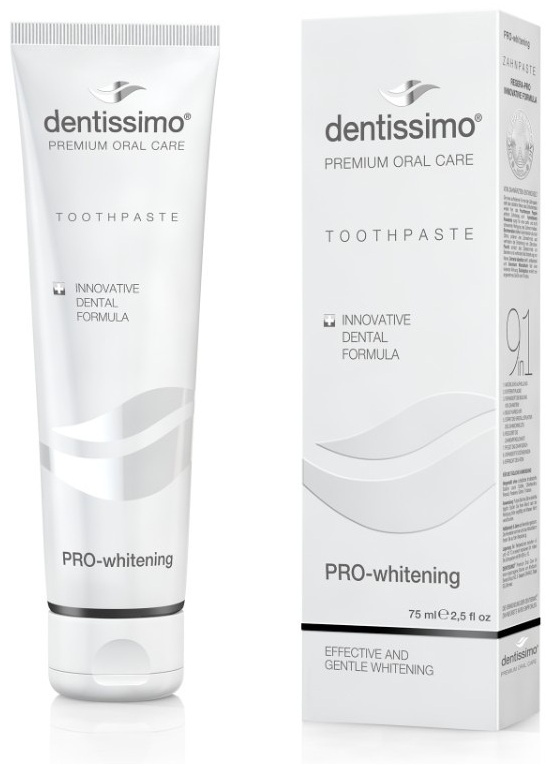 Дентиссимо Pro-Whitening зубная паста 75мл