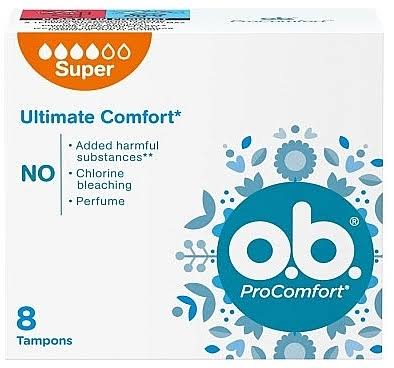 Тампоны O.B pro comfort super №8